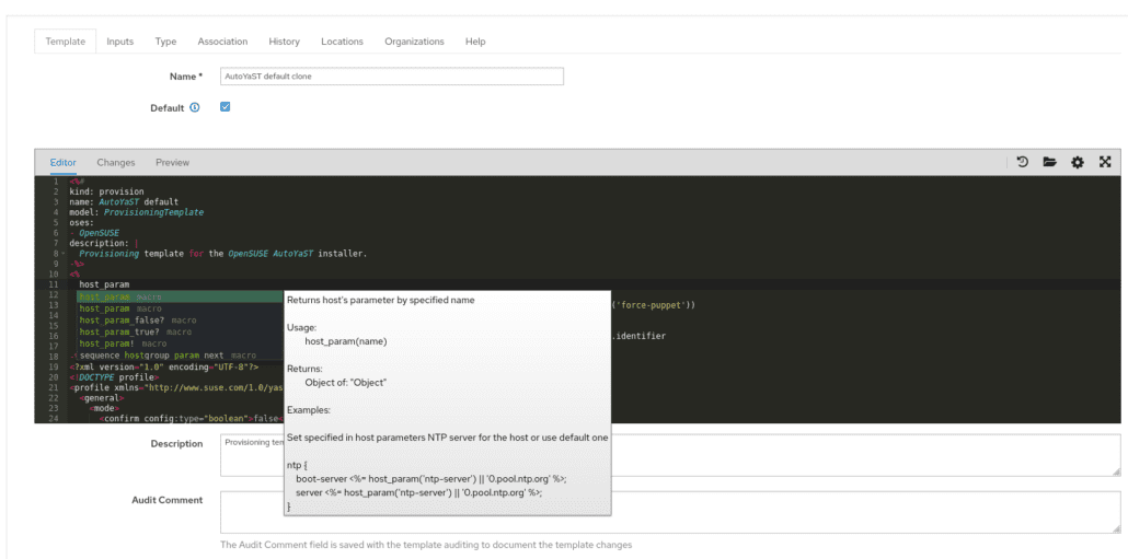 orcharhino-6.4 release notes autocomplete