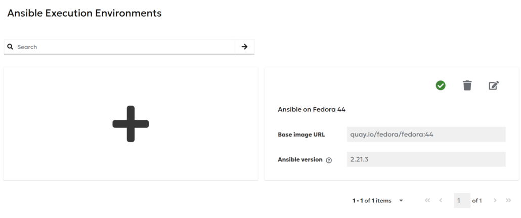 Build an Ansible Execution Environment